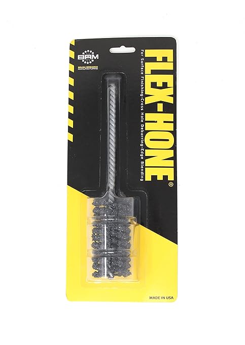 Brush Research BC13420 FLEX-HONE®, 1-3/4" (44.5mm) Diameter, 20 Grit, Silicon Carbide, for Mild Steel, Stainless Steel, Cast Iron and Softer Ferrous Materials