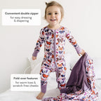 Little Sleepies Pajamas for Baby Boys & Girls, Viscose from Bamboo Baby Pajamas, Preemie & Newborn Sleepers, 2-Way Zipper PJs