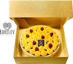 BAKELUV 9x9x2.5” Pie Boxes with Window | Brown/Kraft, 100 Pack | Bakery Boxes, cake Boxes, Cookie Boxes, Cheesecake, Pastry, Desserts, Treats, Food, Cardboard Takeaway/Takeout Containers