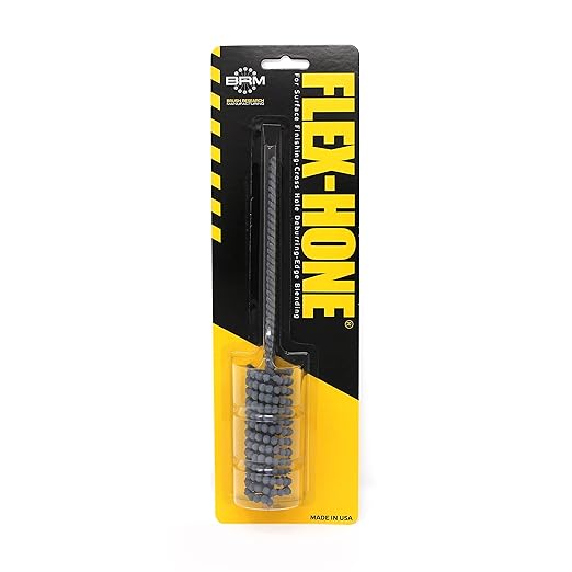 Brush Research BC20M600 FLEX-HONE®, 0.787" (20mm) Diameter, 600 Grit, Silicon Carbide, for Mild Steel, Stainless Steel, Cast Iron and Softer Ferrous Materials
