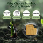 4-Pcs Natural Wood Cutting Board Set Kitchen Tools with Juice Groove, Wooden Chopping Board for Meat, Fruit, Vegetables & Cheese (Pre Oiled, Natural)