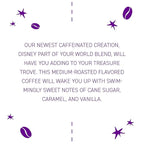 Joffrey's Coffee - Disney The Little Mermaid Part of Your World Blend, Disney Specialty Coffee Collection, Smooth Flavors, Artisan Medium Roast, Arabica Beans, Brew or French Press (Ground, 11oz)