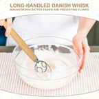 TNELTUEB Bread Proofing Basket Set, Incl 10'' Round & 9.6'' Oval Rattan Banneton, Dough Whisk, Scraper, Lame, Linen - Natural
