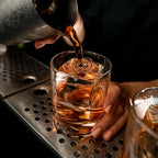 Samuelworld Premium Ice Tray Combo (3 Pack), Large Ice Sphere Maker & New Upgraded Ice Cube Trays, Food Grade, Easy To Use, Spill-Free Integrated Funnels, Whiskey Bourbon Cocktails, Grey