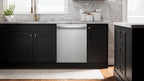 Kenmore Elite 24" Built-In Dishwasher - UltraWash Plus, TurboDry, QuietWash, SmartWash, TurboFlex Third Rack & Reach-Thru Handle - 15 Place Settings - 42 DBA - ENERGY STAR Certified - Stainless Steel