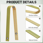 20 Pcs Mini Bamboo Tongs, Disposable Wooden Tongs for Charcuterie,Toast, Bread, Pickles,Tea, Natural Bamboo Cooking Utensilsfor Catering, Buffet, Wedding Parties Supplies(3.94 Inch)