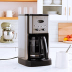 Cuisinart 12 Cup Brew Central Maker Coffee Maker2, Black Stainless Steel, DCC-1200BKSNAS