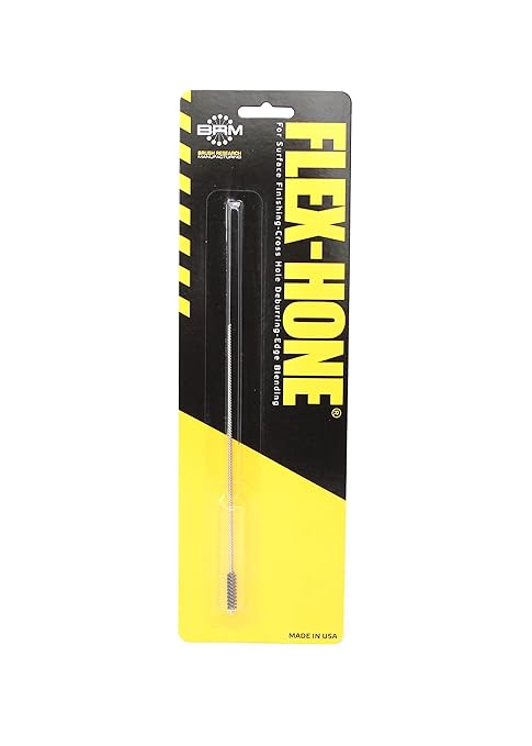 Brush Research BC45M32 FLEX-HONE®, 0.177" (4.5mm) Diameter, 320 Grit, Silicon Carbide, For Mild Steel, Stainless Steel, Cast Iron and Softer Ferrous Materials