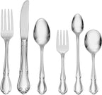 Oneida Baby/Child Chateau 6-Piece Progress Flatware Set, Silver
