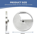 TK Half Hopper Vegetable Chopper Replacement Disc - Universal Half Hopper - Slicing 14mm