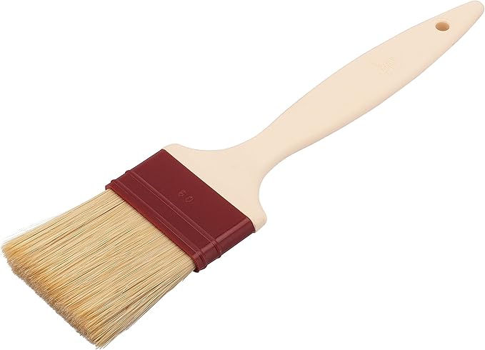 Matfer Bourgeat Natural Pastry Brush, Flat, 2 3/8"