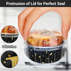 EUSOAR Foil Ramekins with Lids, Black 25Packs 5oz Disposable Baking Cups Foil Liner Cupcake Container, Dessert Cheesecake Pan Creme Brulee Cupcake Containers for Catering Gathering Club Wedding Party