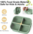 Ice Cube Tray 2 Pack – Stackable Large Silicone Ice Cube Freezer Molds & Easy Release Square Ice Cube Maker with Removable Lid BPA Free for Cocktail,Whiskey，Soup Baby Food