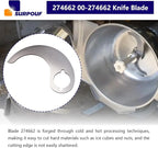 274662 Knife Blade 00-274662 For Hobart Cutter Mixer/Vertical Chopper HCM450 HCM450C HCM300 replace 00-122295 Stainless steel（Each）