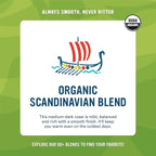 Cameron's Coffee Roasted Whole Bean Coffee, Organic Scandinavian Blend, 4 Pound
