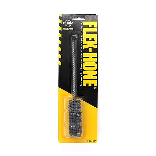 Brush Research BC20M60 FLEX-HONE®, 0.787" (20mm) Diameter, 60 Grit, Silicon Carbide, for Mild Steel, Stainless Steel, Cast Iron and Softer Ferrous Materials