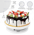 540PCS Cake Decorating Kit - Baking Supplies with 4 Springform Pans, Rotating Turntable, Decorating Tools, Cake Baking Supplies Set for Beginners