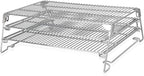 21" 3-Tier Foldable Sliding Jerky Racks for Traeger, Pit Boss, GMG, Camp Chef and More Smoker Grills, 830"² Cooking Space Expansion Accessory for Barrel Pellet Grills