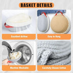 Sourdough Starter Kit With 7.5" Round & Oval Banneton Bread Proofing Basket, Complete Sourdough Bread Baking Supplies, Bread Making Kit With Storage Bag, Gift For Beginner Baker