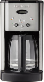 Cuisinart 12 Cup Brew Central Maker Coffee Maker2, Black Stainless Steel, DCC-1200BKSNAS