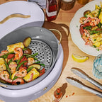 Beautiful 10-in-1 6Qt Electric Multi-Cooker with 7 Presets,Oven-Safe Pot & Lid,Sauté, Steam,Slow Cook,Slow Cooker, Simmer,Rice & More,Touch Display,Dishwasher Safe,Serves Up to 7(Lavender)