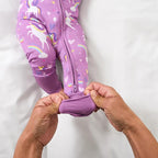 Little Sleepies Pajamas for Baby Boys & Girls, Viscose from Bamboo Baby Pajamas, Preemie & Newborn Sleepers, 2-Way Zipper PJs