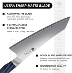 FINTISO 3PCS Kitchen Knife Set, Professional Chef Knives Set with G10 Handle, Premium 5-Layer 10Cr15CoMoV Japanese Steel Knives Set, Ultra Sharpe Knife for Meat and Vegetable