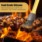 6 PCS Basting Brush for Cooking, Upgraded Pastry Brush, Heat-Resistant Silicone Brush for BBQ, Baking, Perfect Barbecue Tools and Kitchen Gadgets, Suitable for kitchen and Outdoor Use.