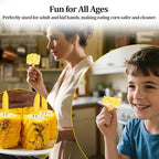 30 PCS Corn Cob Holders - Corn on the Cob Skewers,Corn on the Grill & Cob Skewers for Home & BBQ Cooking