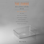 BINO | Plastic Storage Bins, Medium | THE CURVE COLLECTION | Multi-Use Organizer Bins | Storage Containers Kitchen, Pantry and Home Organization | Fridge Organizers | Pantry Organization and Storage