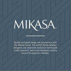 Mikasa Bravo 65-Piece Flatware Set for 12, 18/10 Stainless Steel Silverware with Full Service, Includes Forks, Knives, Spoons, and Serving Utensils