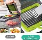 4 Pcs Vegetable Chopper Cleaning Tool Salad Chopper Onion Chopper Vegetable Cutter Cleaning Brush for Fullstar Vegetable Chopper Fruit Vegetable Chopper Cleaner Comb Tools for Vidalia Chop Wizard