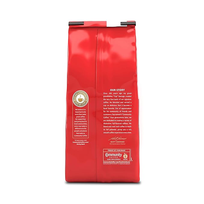 Community Coffee and Chicory Medium-Dark Roast Ground Coffee, 12 Oz (Pack of 1)