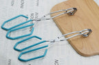 Kitchen Scissor Tongs 11-Inch Heavy Duty Stainless Steel Scissor Cooking Tongs