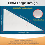 XXL 23 Inch Extra Large Piping Bags,100 Pack Disposable Pastry Bags,Thick Anti-Burst Icing Piping Pastry Bags For Frosting Decorating Cake Cupcake Cookie (XXL 23 Inch-100 Pack)