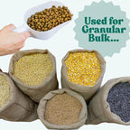 1.5 Tablespoon (23 mL) Long Handle Scoop for Measuring Coffee, Pet Food, Grains, Protein, Spices and Other Dry Goods (Pack of 5)