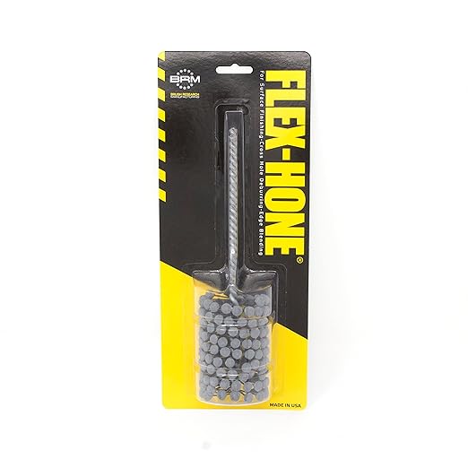 Brush Research BC178600 FLEX-HONE®, 1-7/8" (47.6mm) Diameter, 600 Grit, Silicon Carbide, for Mild Steel, Stainless Steel, Cast Iron and Softer Ferrous Materials