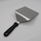 The Sasquash - Mammoth Smash Burger Spatula - Professional Grade Extra Wide Hamburger Turner - Heavy Duty 6 x 5.5 Inch, One Pound Knife Grade Stainless Steel, Blackstone BBQ Griddle and Grill Tool