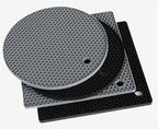 Joyhalo Trivets for Hot Dishes - Hot Pads for Kitchen, Silicone Pot Holders for Hot Pots and Pans, Silicone Mats for Kitchen Countertops, Table, Flexible Easy to Wash and Dry