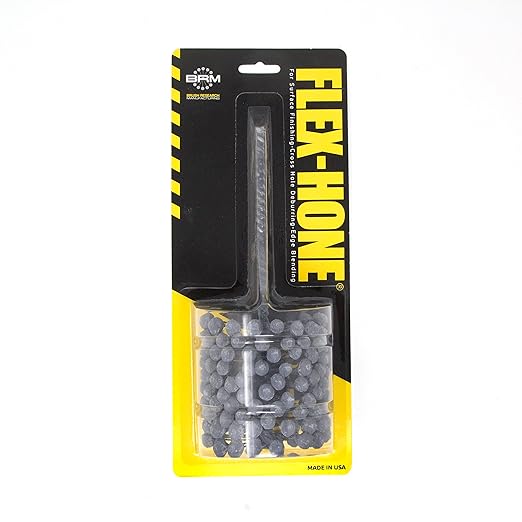 Brush Research BC258400 FLEX-HONE®, 2-5/8" (67.7mm) Diameter, 400 Grit, Silicon Carbide, for Mild Steel, Stainless Steel, Cast Iron and Softer Ferrous Materials