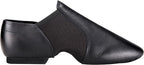 Linodes Unisex Leather Upper Jazz Shoe Slip-on for Women and Men's Dance Shoes