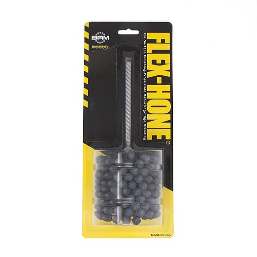 Brush Research BC27824 FLEX-HONE®, 2-7/8" (73mm) Diameter, 240 Grit, Silicon Carbide, For Mild Steel, Stainless Steel, Cast Iron and Softer Ferrous Materials