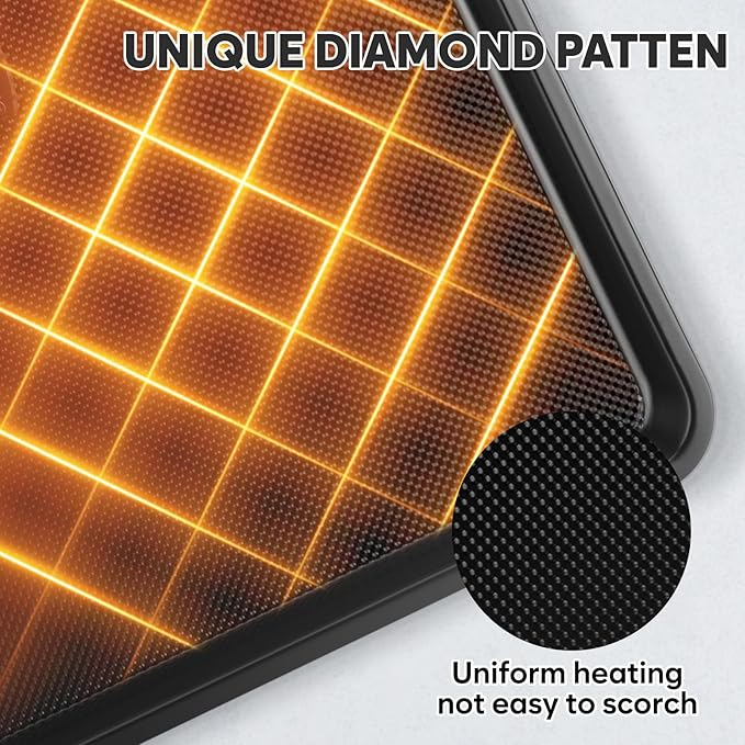 Jelly Roll Pan 15.3” x 11.3” Cookie Sheets for Baking 0.8mm Thick Non Stick Baking Sheets for Oven Heavy Duty Baking Trays