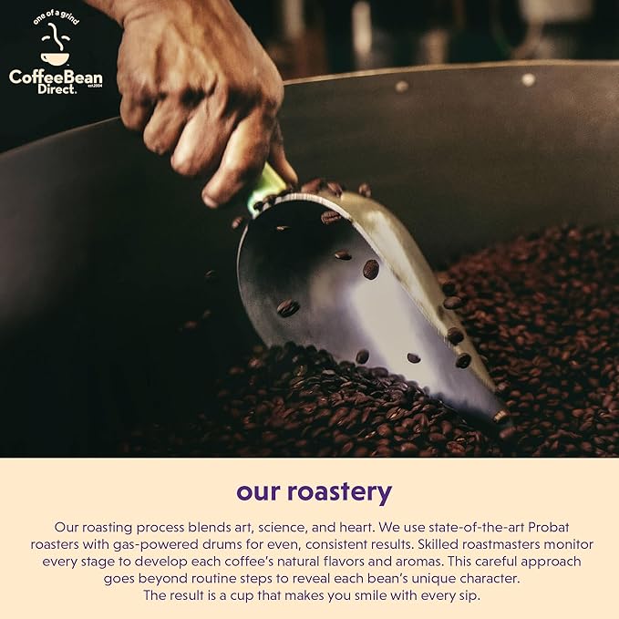 Coffee Bean Direct Sumatra Mandheling, Whole Bean Coffee, Light Roast, 5 Pound Bag (Pack of 1)