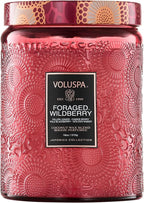 Voluspa Foraged Wildberry Soy Wax Jar Candle - 18 Oz, Spring-Summer
