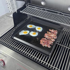 Universal Flat Top Griddle for Gas Grill, Gas Stove,Grill Flat Insert for Outdoor Grills, Stove-Top Griddles for 4 Burner Range Oven, 18.6" × 14" Large Nonstick Cast Iron Cooking Griddle