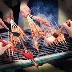 4 Pack Silicone Basting Pastry Brushes with 2 Wood Handle Culinary Oil Brushes, Heat Resistant Brush Set, Perfect for BBQ Sauce Barbecue Butter Grill Baking Kitchen Cooking, BPA Free & Dishwasher Safe