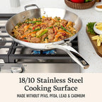 Premier Stainless Steel 13" Wok