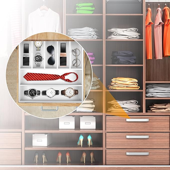 Kitchen Silverware Drawer Organizer and Storage Deep Cookware Utensil Cutlery Rack Office Drawer Organizer Tray Amazon Basics Kitchen Home Gadgets Rv Storage Solutions Wedding Registry Must Haves 2025