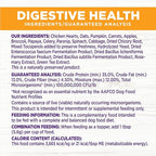 Wellness Bowl Boosters, Dog Food Topper for Small, Medium, & Large Breeds, Grain Free, Natural, Freeze Dried, Digestive Health Chicken, 4 Ounce Bag (Pack of 1)